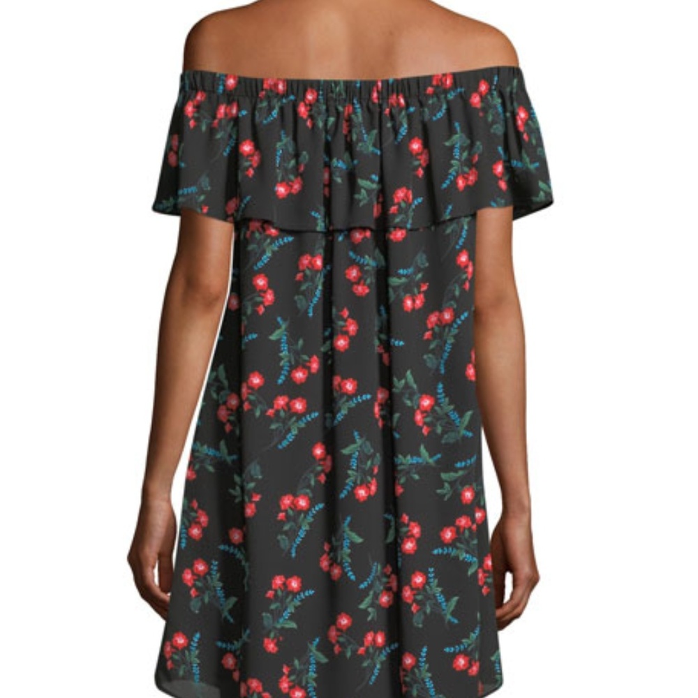 $119  Vince Camuto Floral Off Shoulder Dress - Picture 2 of 3